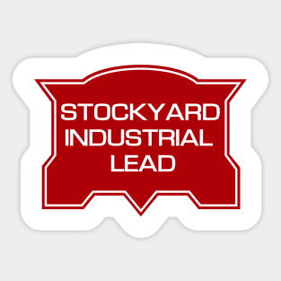 Stockyard Industrial Lead Logo Sticker